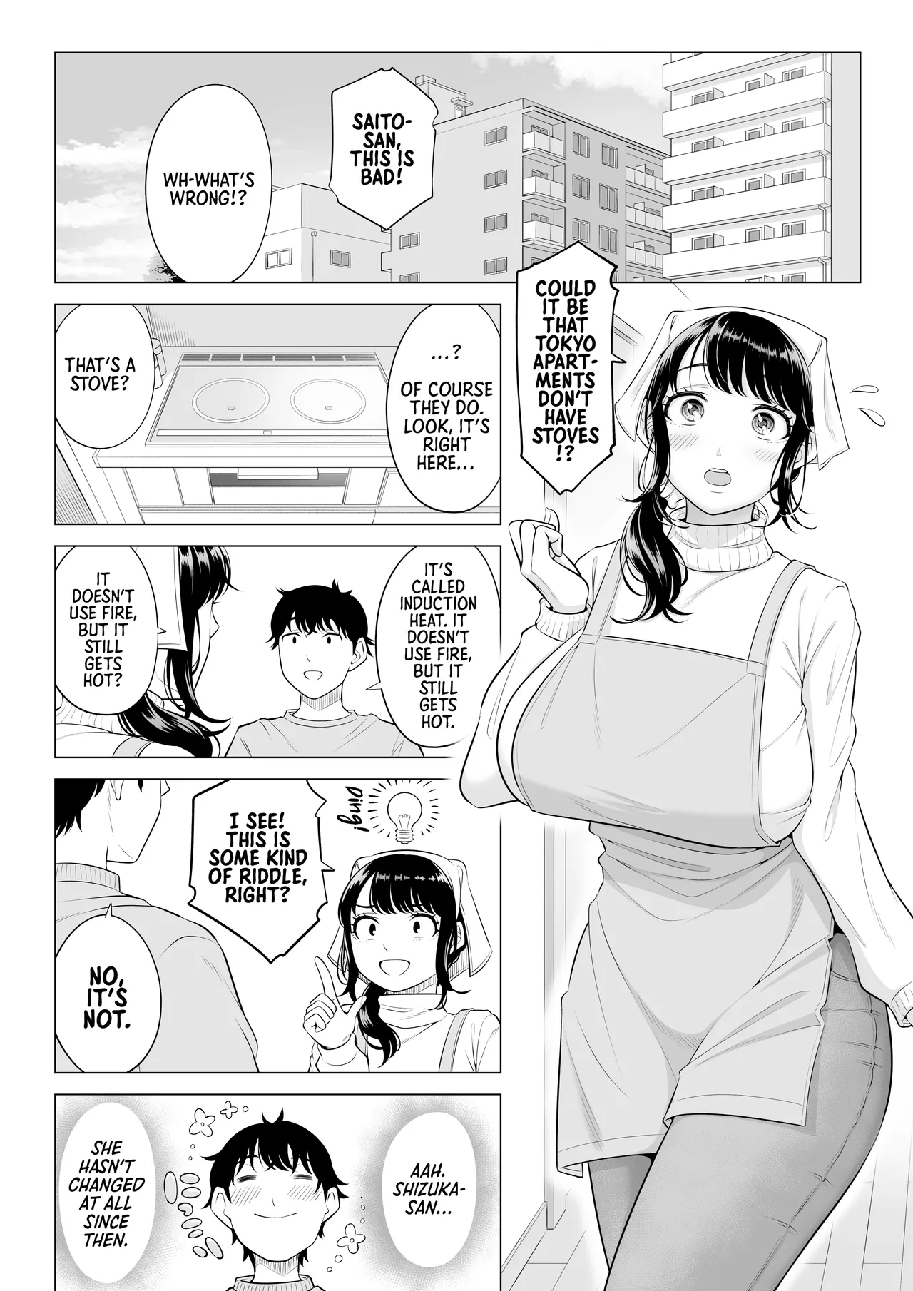 Hentai Manga Comic-Shizuka Tachibana, the Housewife Who Collects My Sperm Donations, Doesn't Know a Damn Thing!!-Chapter 2-34